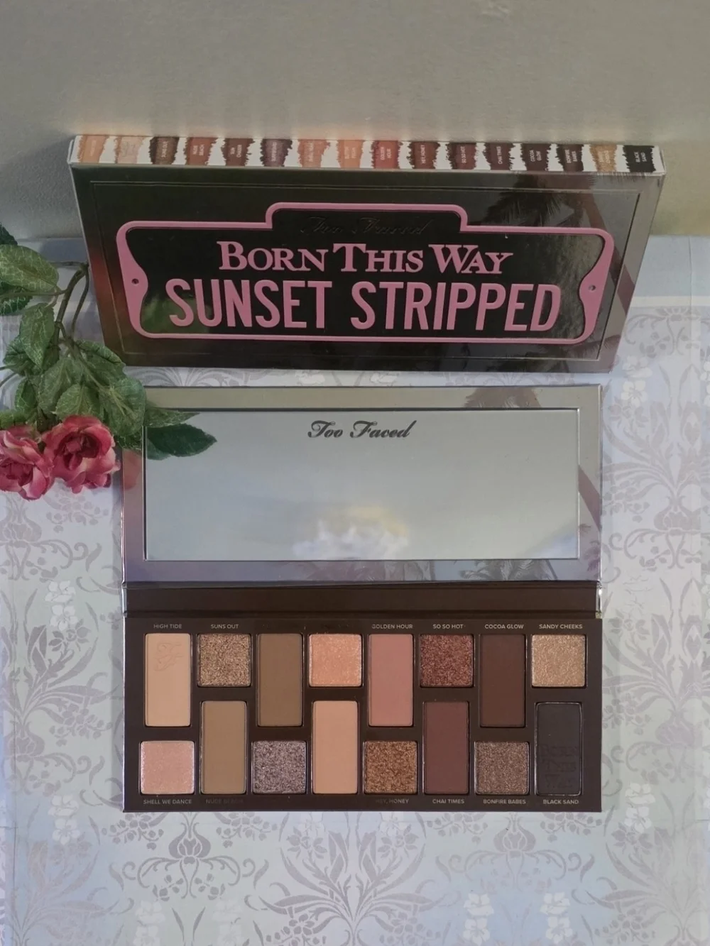 MSRP $58 BNIB Too Faced Sunset Stripped Palette!